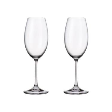 Imagem de Taça De Cristal Bohemia Para Vinho Branco 300 ml Milvus 2 Peças - Bohe