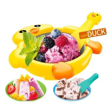 Imagem de Sorveteria Chapa Instantâneo Infantil Máquina Sorvete Pato - Jboy