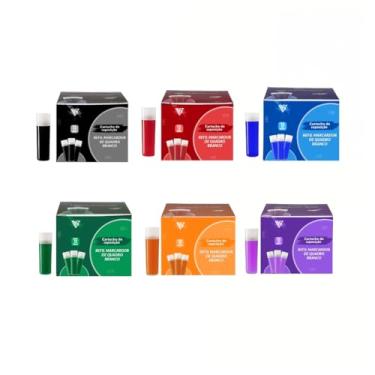 Imagem de Kit Recarga Refil Para Pincel De Quadro Branco Pilot Board Master 6 Caixas Com 12