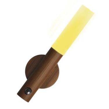 Imagem de Luminaria Sensor Presença Detecta Movimento Bastao Led Iluminaçao Casa