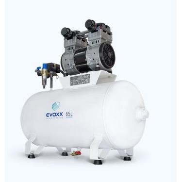 Imagem de Compressor de Ar Odontologico 65 LITROS 2,0 HP - EVOXX, 220V