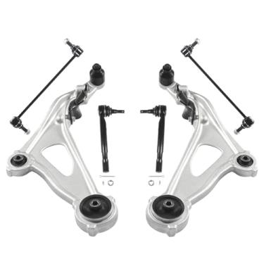 Imagem de TIEZFUL Braço De Controle Inferior Dianteiro Com 6 Peças, Compatível Nissan Pathfinder 2013-2019, Infiniti Qx60 2014-2019, Kit Suspensão Jx35 2013 Juntas Esféricas K623063 K750094 K750095 K623064 Es