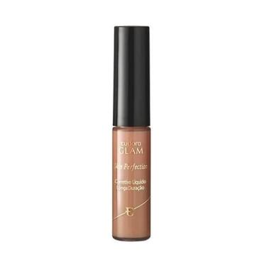 Imagem de CORRETIVO LÍQUIDO LONGA DURAÇÃO GLAM SKIN PERFECTION BEGE ESCURO 2 EUD