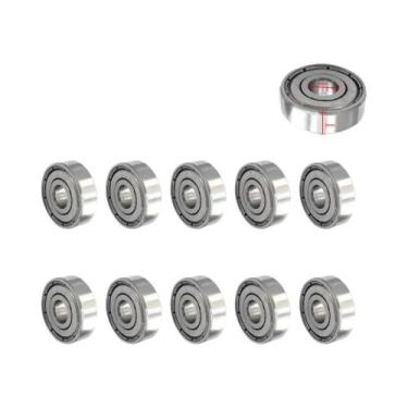 Imagem de Rolamentos De Esferas De Aço Carbono 625ZZ 5x16x5mm 10pçs Para Scooter