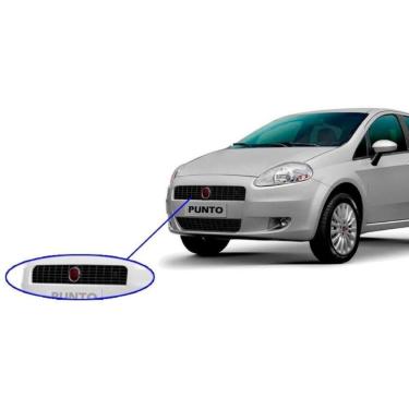 Imagem de Grade Radiador Punto 2007 2008 2009 2009 2010 2011 Preta