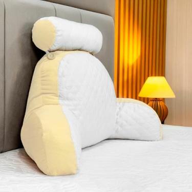 Imagem de Almofada De Descanso Multiuso Travesseiro Lombar Ergonômica (PALHA)