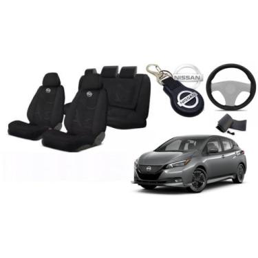 Imagem de Combo Conforto Personalizado Leaf 16-24 + Volante + Chaveiro - Iron Te