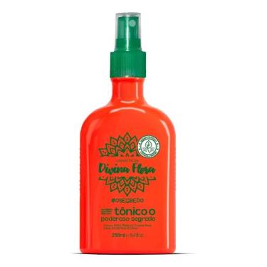 Imagem de Tônico capilar poderoso diminue sua queda de cabelo, divina flora 250m