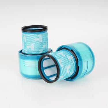 Imagem de Pacote com 2 filtros de vácuo de substituição para Dyson V11 Torque Drive, V11 Animal, V11 Complete, V11 Extra, V15 Detect, V15s Detect Submarine, Substitui a peça #970013-02