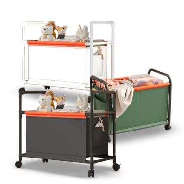 Imagem de Baú Organizador e Porta Brinquedos Infantil – Cesto Multiuso para Sala e Quarto