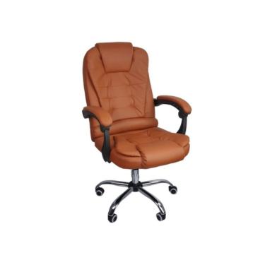 Imagem de Cadeira De Escritório Presidente Reclinável Ergonômica