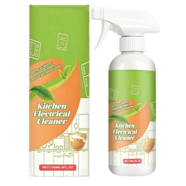 Imagem de Spray de Limpeza para a Cozinha,Removedor De Nódoas E Gordura 120ml - Detergente Doméstico - Para Balcões Capuz de Exaustor Armários Pia Grelha Forno Eletrodomésticos Fogão