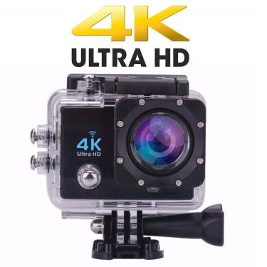 Imagem de Câmera 4k Ultra Hd Action Cam Go Sports Pro Fullhd 1080p Wi-fi E60 30fps E 60fps Grave Víde