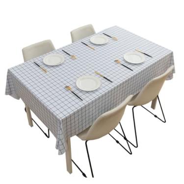 Imagem de Toalha de mesa toalha de mesa de tecido PVC toalha de mesa para estudantes mesa de centro tapete de mesa (A, 140 x 140 cm)