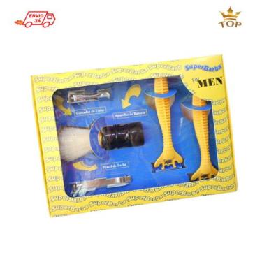 Imagem de Kit de Barbear Super Barba For Men - 5 Itens - UD25