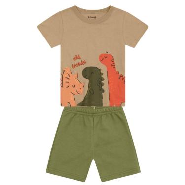 Imagem de Conjunto infantil menino de dinossauros Brandili