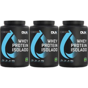 Imagem de Kit 3X Whey Protein Isolado - 900g Cookies - Dux Nutrition-Masculino
