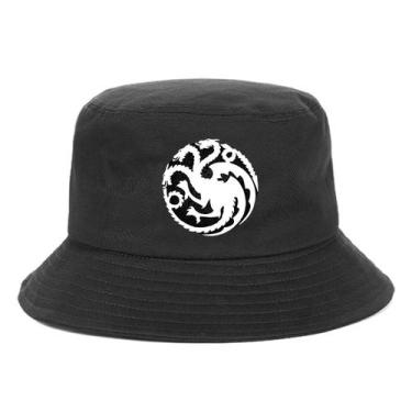 Imagem de Bucket Hat Games of Thrones Targaryens Anime Targaryens - Yiweisai
