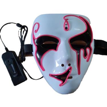 Imagem de Máscara Luminous El Cold Light Máscara LED para o carnaval de Hallowee