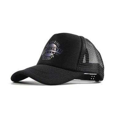 Imagem de Boné de beisebol Brooklyns Anime Snapback Cap Hip Hop Black - yiweisai