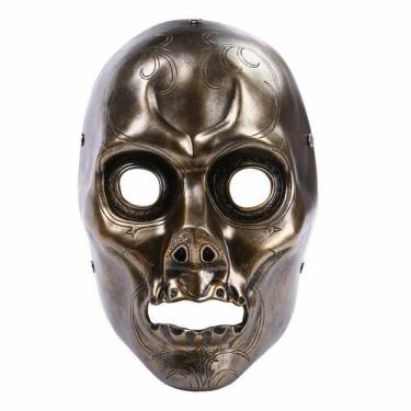 Imagem de Máscara de cosplay Horror Death Eater, adereços de fantasia de Hallowe