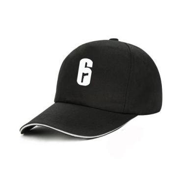 Imagem de Boné de beisebol Rainbow 6 Anime Trucker para homens e mulheres - yiwe