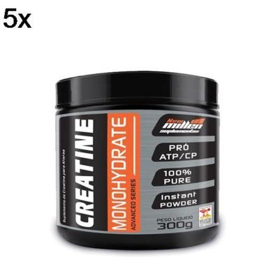 Imagem de Kit 5X Creatina Monohidratada New Millen - 300g-Masculino