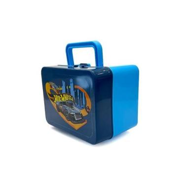 Imagem de Maleta Quadrada Hot Wheels Infantil Organizadora