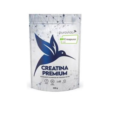 Imagem de Creatina Premium 100 Pura Creapure 300g Puravida 100 Doses