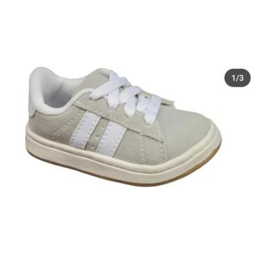 Imagem de Tênis Baby e Infantil Masculino e Feminino Pees Kids 100, Bege, 34