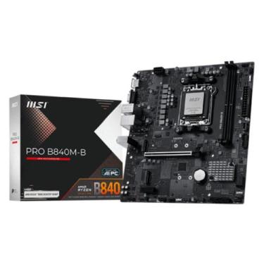 Imagem de Placa Mãe Msi Pro B840m-b Ddr5 Am5 Matx M.2 Nvme Vga Hdmi Usb 3.0 911-