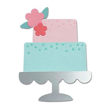 Imagem de Sizzix Bigz Die 665095 bolo de celebração da Alexis Trimble, multicolorido
