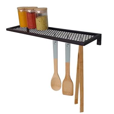 Imagem de Prateleira Strassis Design SD-3020 Metal Cor: Preta