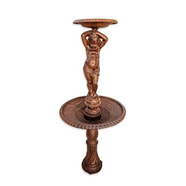 Imagem de Chafariz Boneco 2 Bacias Base 160cm Ferro Fundido