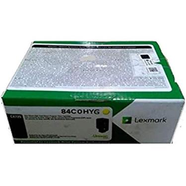 Imagem de Lexmark Cartucho de toner amarelo de alto rendimento para o governo dos EUA, produção de 16.000 (84C0HYG)