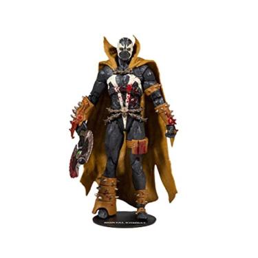 Imagem de Figura de ação clássica Mortal Kombat Spawn sangrento de 7` com acessórios
