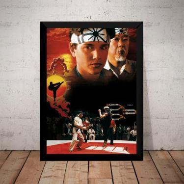 Imagem de Quadro Filme Karate Kid A Hora Da Verdade Poster Moldurado - Fanarte