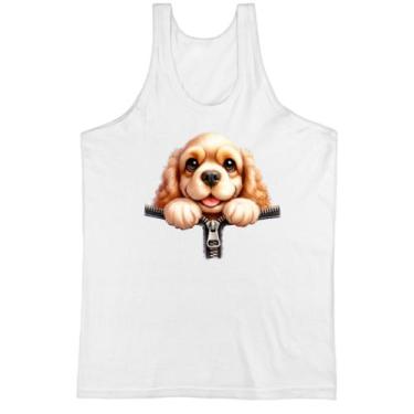 Imagem de Camiseta Regata Cavalier King Charles Spaniel no Ziper - Alearts, EG