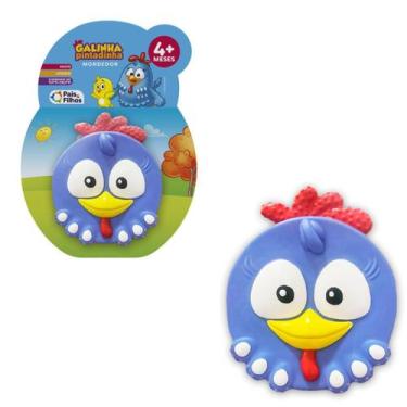 Imagem de Mordedor Vinil Galinha Pintadinha Alívio Gengiva Macio - Pais e Filhos