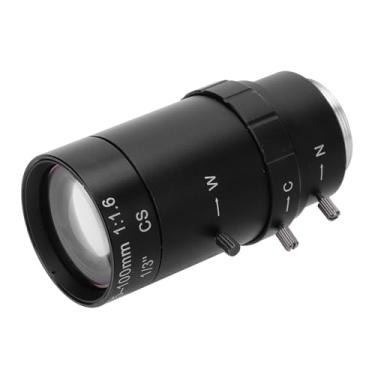 Imagem de Lente de câmera zoom, 1. Lente CCTV com zoom de 3 MP, abertura manual, liga de alumínio, baixa distorção, alta compatibilidade, lente HD para câmera de segurança padrão