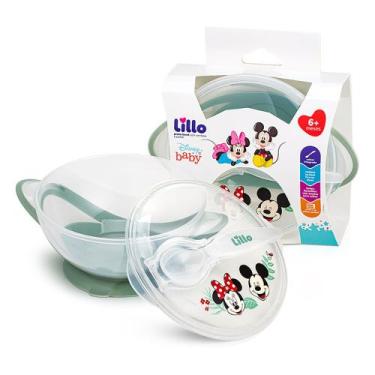 Imagem de Prato Bowl com Ventosa e Colher Lillo Disney Baby 6+ Meses