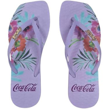 Imagem de Chinelo Feminino Conforto Dia a Dia Coca Cola Square Tivoli-Feminino