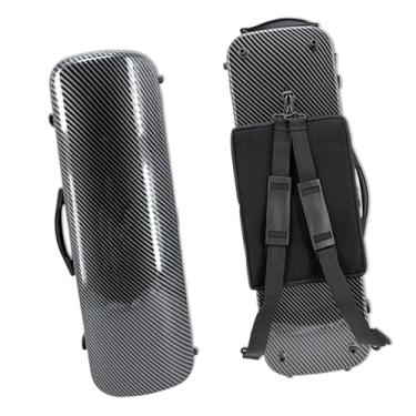 Imagem de Estojo De Violino De Fibra De Carbono Resistente À Pressão Alça De Ombro Portátil E Resistente Ao Desgaste Estojo para instrumento de violino