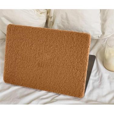 Imagem de GABraden Compatível com MacBook Pro 13 polegadas, 2020-2016 (A2338 M1 A2159 A2251 A2289 A1989 A1706) com Touch ID e pacote com 2 protetores de teclado, capa dura de pelúcia sintética para laptop