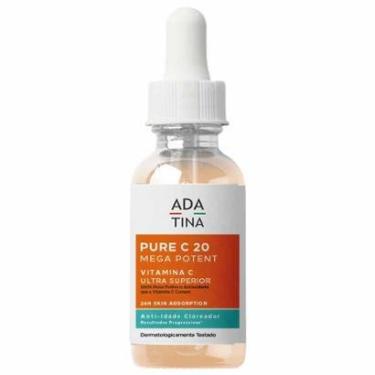 Imagem de Pure C 20 Mega Potent Sérum: Vitamina C Ultra Superior Clareador Anti-Idade Ada Tina 30ml-Unissex