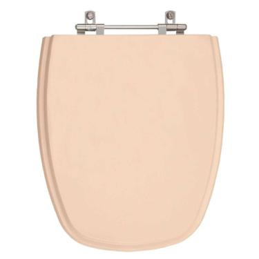 Imagem de Assento Sanitário Poliester Monte Carlo Rosa Floral Para Vaso Deca