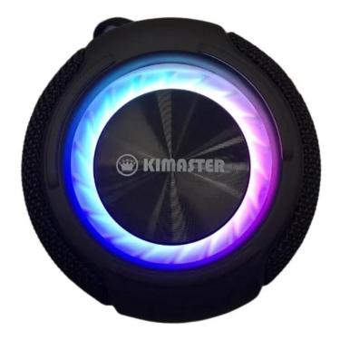 Imagem de Caixa de Som Portátil Bluetooth IPX6 K450 Kimaster 18W Preto-Unissex