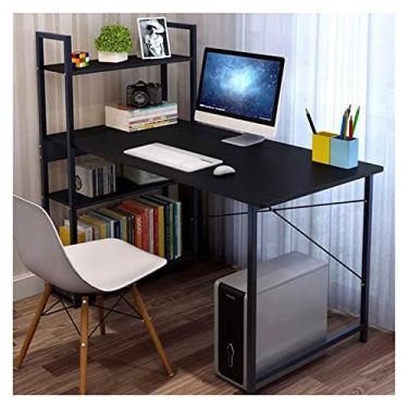 Imagem de AKALNNB Mesa de PC Moderna Simples Mesa de Computador Mesa Simples Casa Estudante Mesa Simples Pequena Mesa Combinada Mesa de Escritório (Cor: 2) (2) (2)