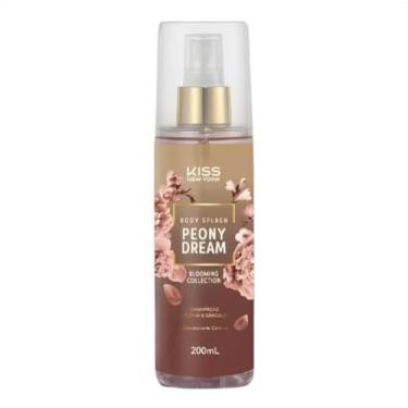 Imagem de Body Splash Kiss New York, Peony Dream, Coleção Blooming, Fragrância com Notas de Champagne, Peônia e Sândalo, 200mL