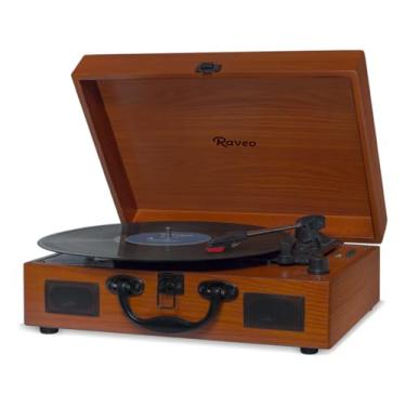 Imagem de Raveo Vitrola com USB e Bluetooth, Sonetto Wood, 10W, marrom